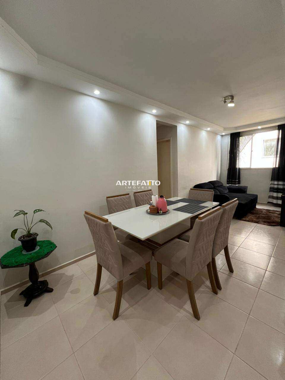 Apartamento à venda em Franca, Vila Santa Cruz, com 2 quartos, 51m² - Imobiliária Artefatto Imóveis - Franca/SP