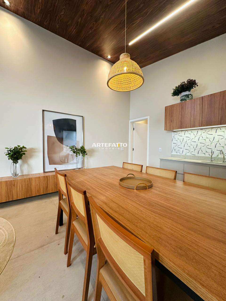Casa à venda em Franca, Residencial San Diego, com 3 quartos, 120m² - Imobiliária Artefatto Imóveis - Franca/SP