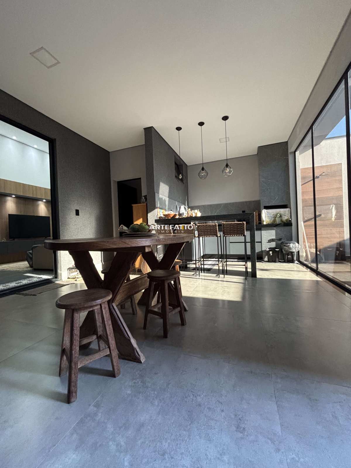  - Casa à venda em Franca, Residencial Tellini, com 3 quartos, 156m²