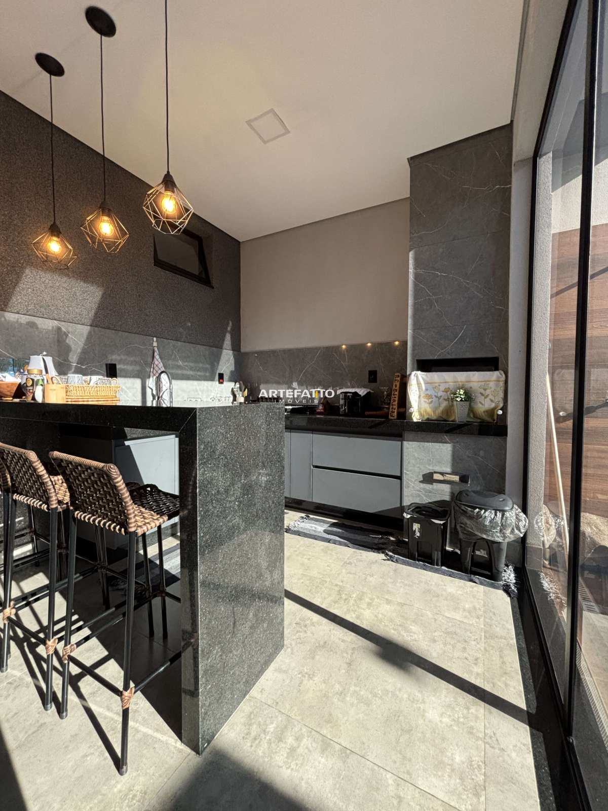  - Casa à venda em Franca, Residencial Tellini, com 3 quartos, 156m²